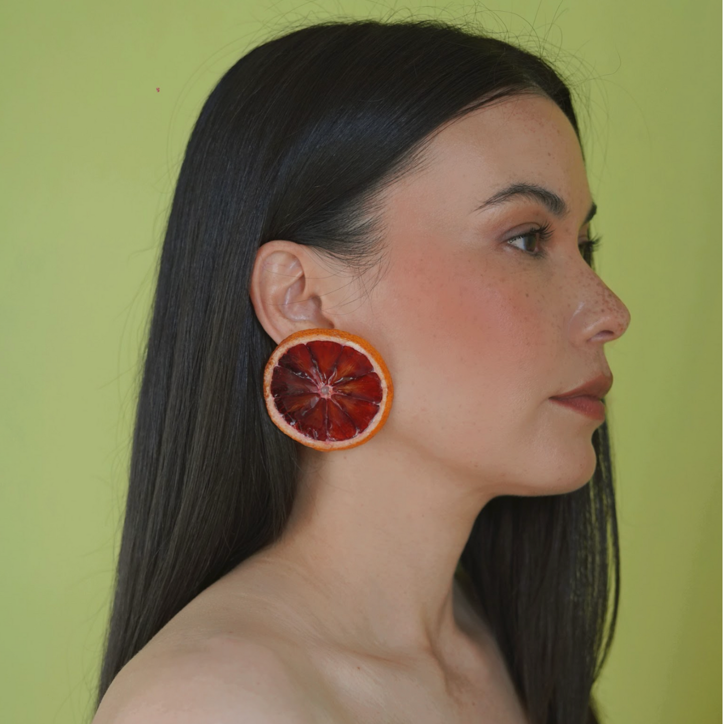 Blood Orange Earring